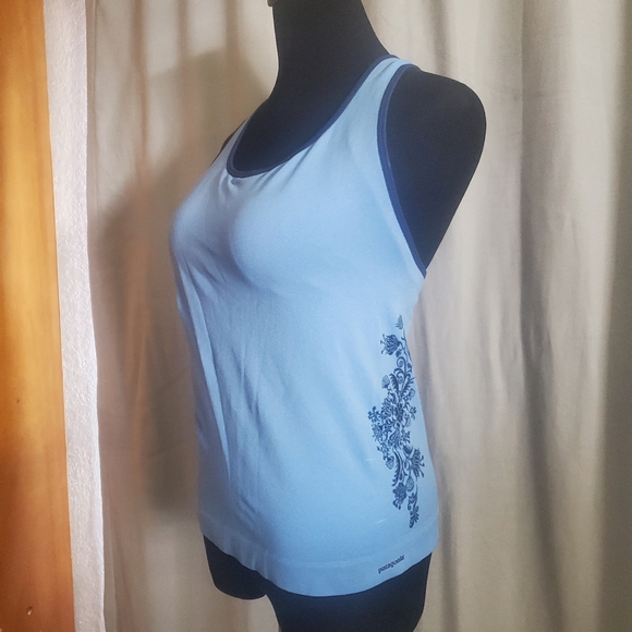 HP Patagonia Capilene Sleeveless Athletic Top Blue - Picture 4 of 14